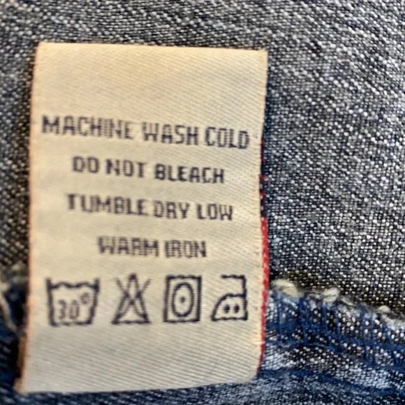 HEAT WAVE VINTAGE BRAND CROPPED JEAN JACKET - Picture 15 of 15